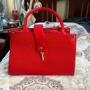 Red Handbag